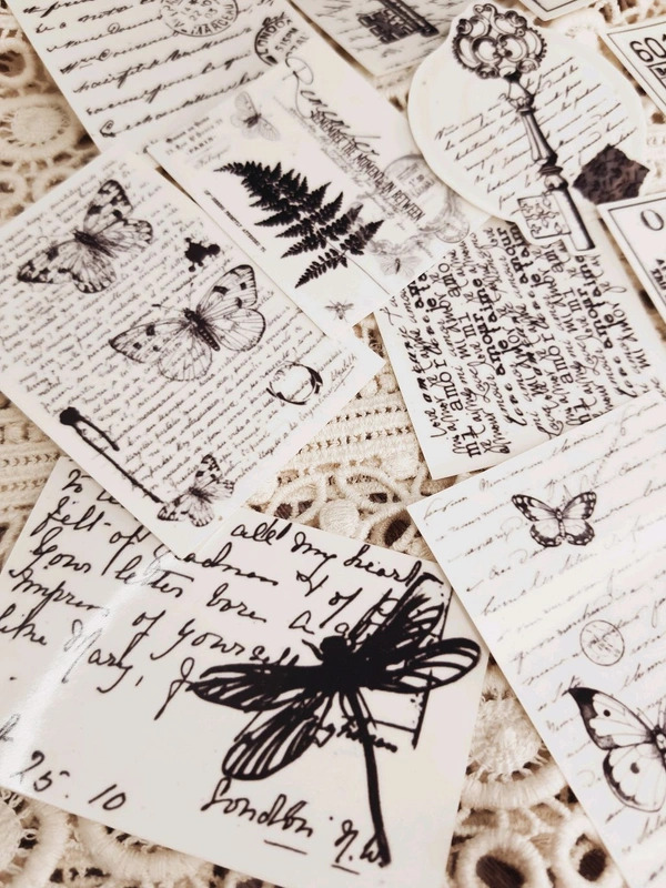 Retro Ink Ensemble Stickers
