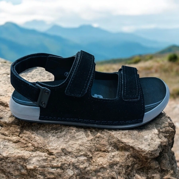 Walkaroo  Formal Sandal ( WGP 58013 ) - 7, BLACK