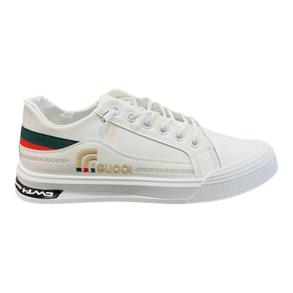 D.PORT Casual Trainers Sneakers [ SK - 107 ] - 6, WHITE