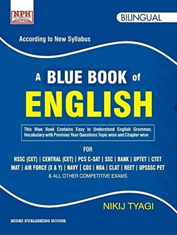 Nidhi publishing house NPH A BLUE BOOK Of ENGLISH Nidhi publishing house A BLUE BOOK Of ENGLISH BY Nikij Tyagi