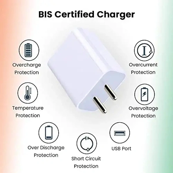 REALME CHARGER REDMI CHARGER SAMSUNG CHARGER NARZO CHARGER OPPO CHARGER Mobile Charger Dual Port 12Watt 2.4 Amp Universal All mobile supported Without Cable Fast Charger Realme 2 Pro, Realme 3, Realme 3 Pro, Realme 3i, Realme C1 Original Adapter Like Fast Charger, Android Smartphone Charger Fast Charger