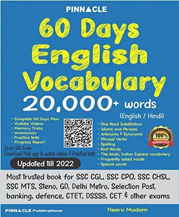 Pinnacle Publications Pinancle 60 days English Vocabulary1st edition Edition 