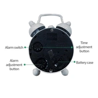 METAL MINI ALARM CLOCK