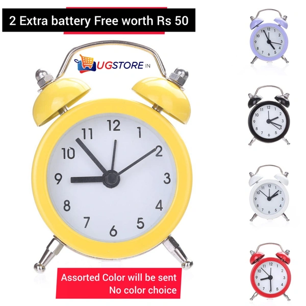 METAL MINI ALARM CLOCK