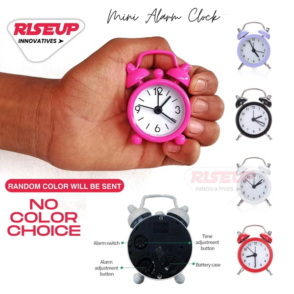 METAL MINI ALARM CLOCK