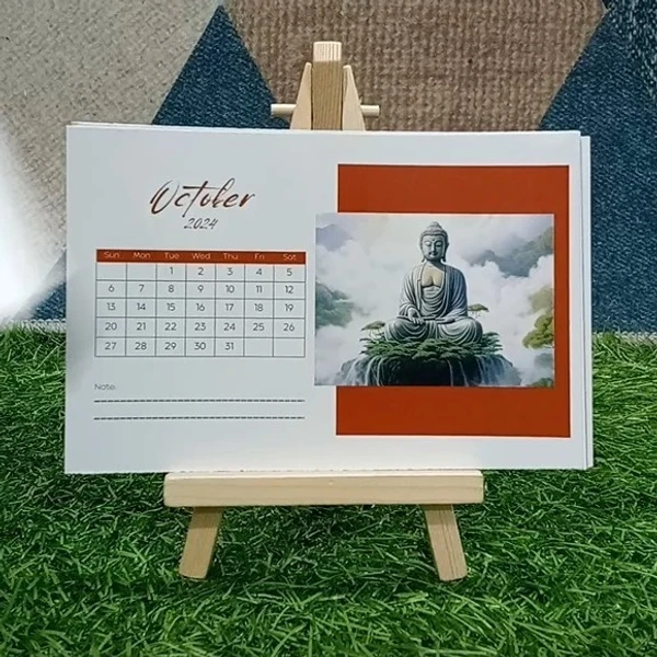 YoungRize Gautam Buddha Mini Calendar