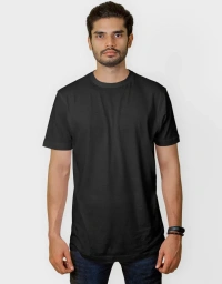 YoungRize Black and White Plain T-shirt Combo Unisex Regular Fit - XXL, 2