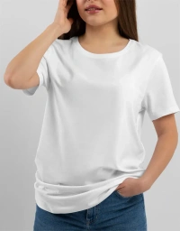 YoungRize Black and White Plain T-shirt Combo Unisex Regular Fit - XXL, 2