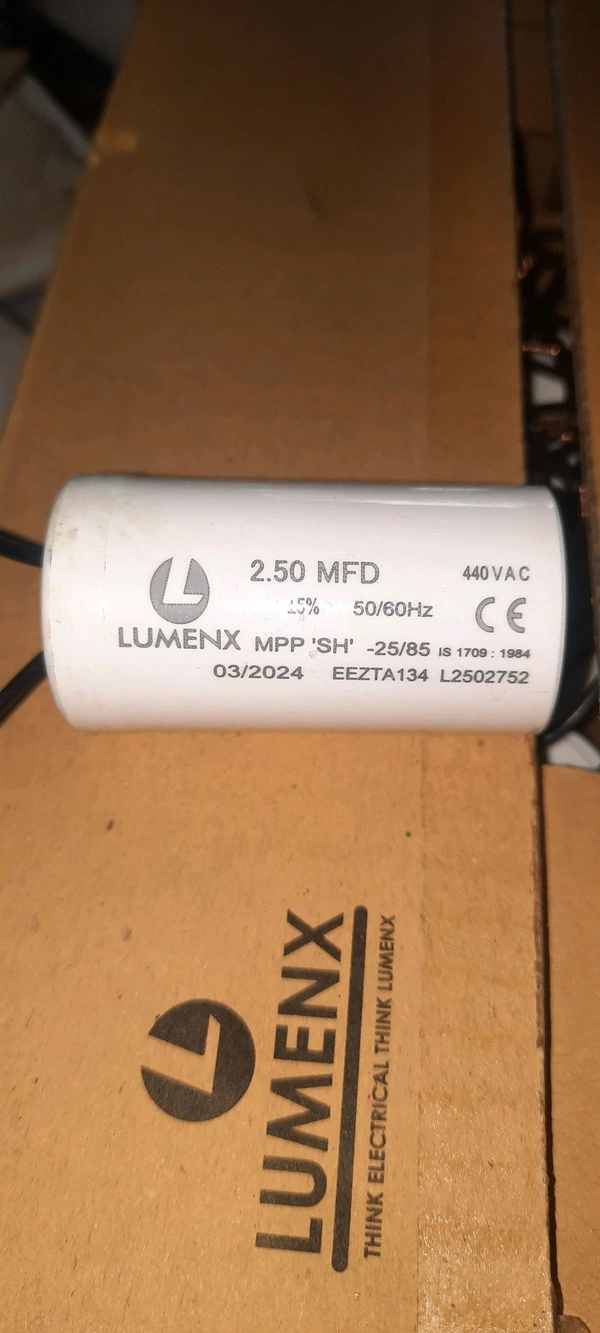lumnex 2.5 mfd lumnex capacitor sada 28/52