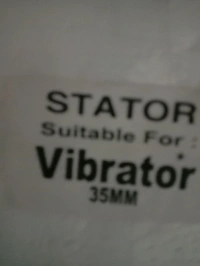 shivisha genpro vibrator field coil 