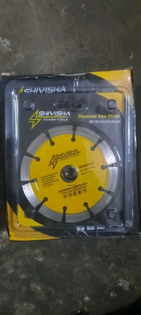 shivisha genpro 4" marble blade 10t  shivisha black yellow packing