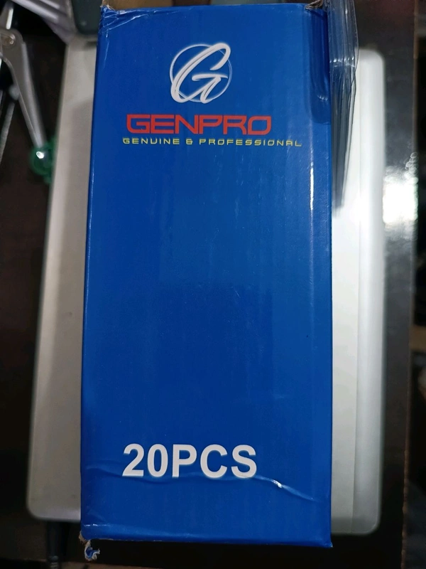 shivisha genpro 4" marble blade genpro blue packing
