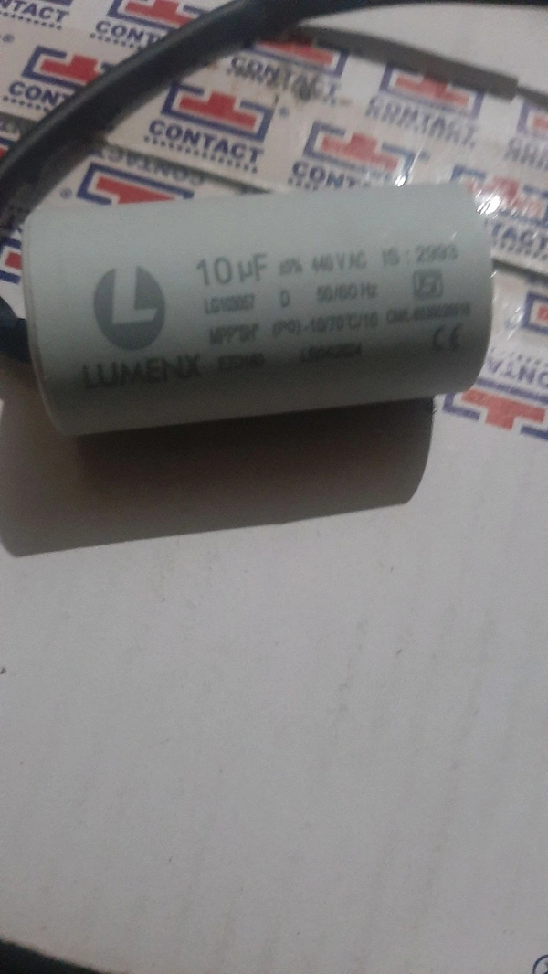 lumnex 10 mfd capacitor isi 