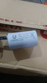 lumnex 15 mfd capacitor isi 