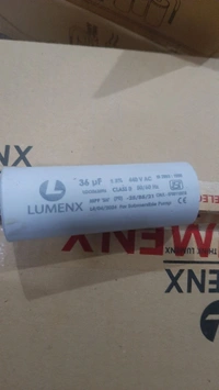 lumnex 36 mfd capacitor isi panel size