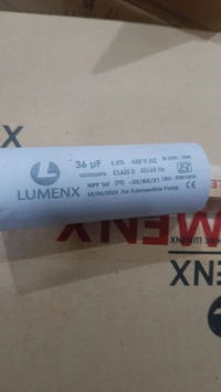 lumnex 36 mfd capacitor isi panel size