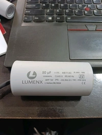 lumnex 50 mfd capacitor isi panel size 