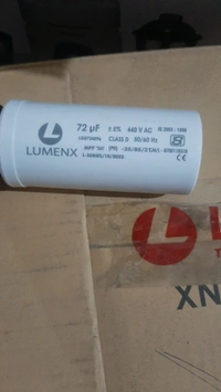 lumnex 72 mfd capacitor isi 
