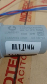 lumnex 12+5 mfd w/m capacitor 