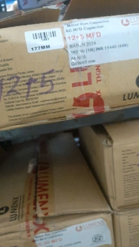 lumnex 12+5 mfd w/m capacitor 