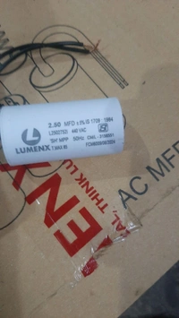 lumnex 2.5 mfd capacitor isi