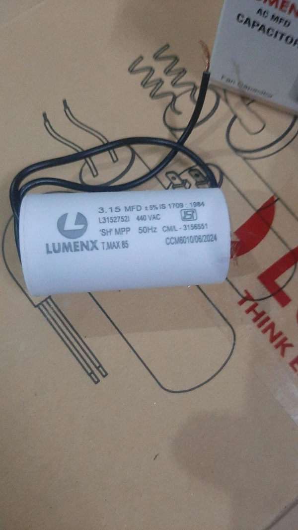 lumnex 3.15 mfd capacitor isi 
