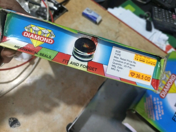 shivam  19mm open oil seal daimond 