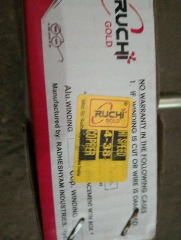 ruchi  hi speed stator copper ruchi 