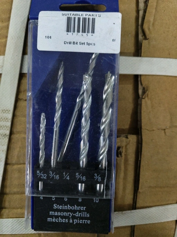 5pcs bit set masonary bit set 
