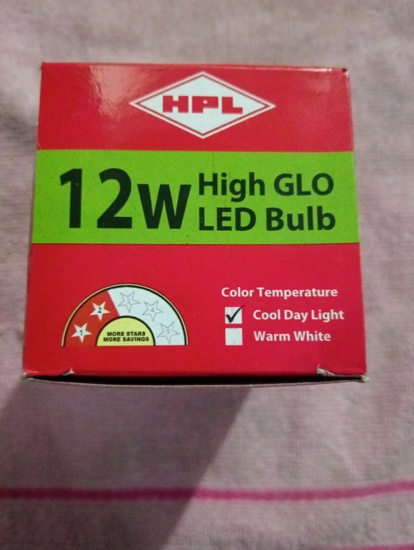 hpl 12w led bulb 