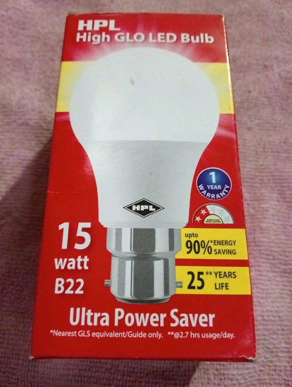 hpl 15w led bulb hpl