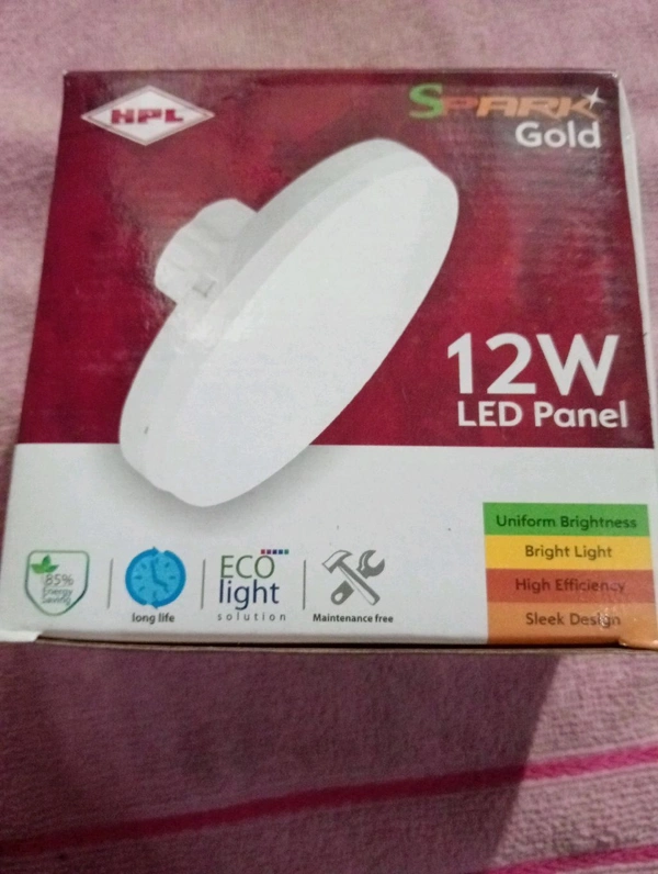 hpl 12w spark gold panel hpl