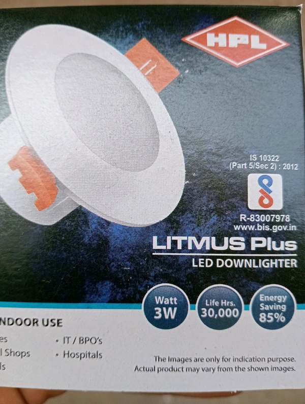 hpl litmus 3w green 