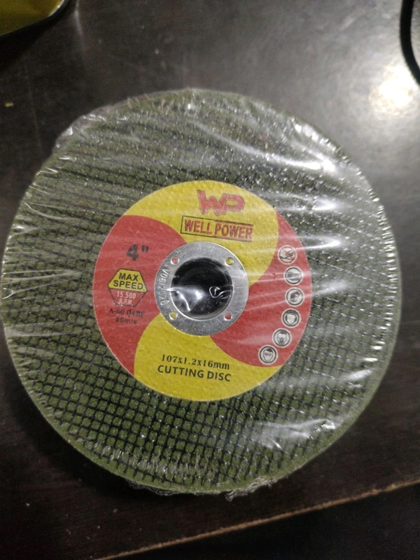 4" cutting wheel well power tin box