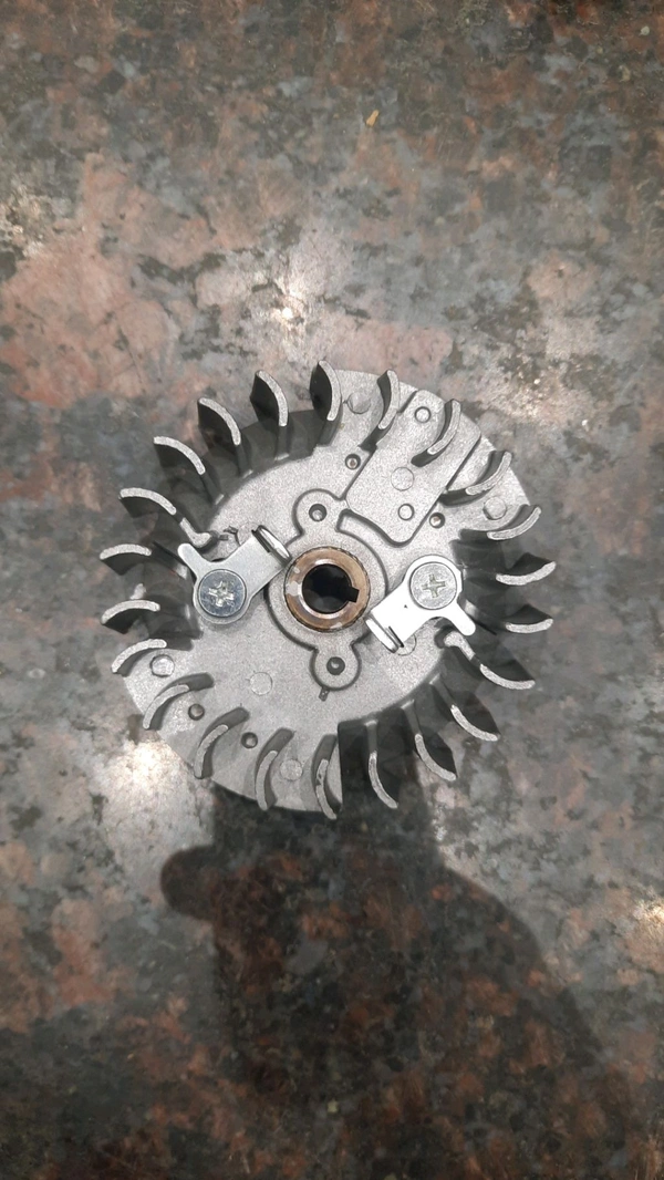 fly wheel with metal pawl