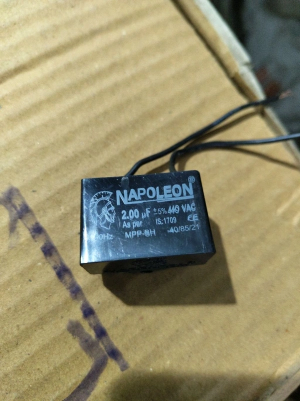 squre capacitor 2 mfd 