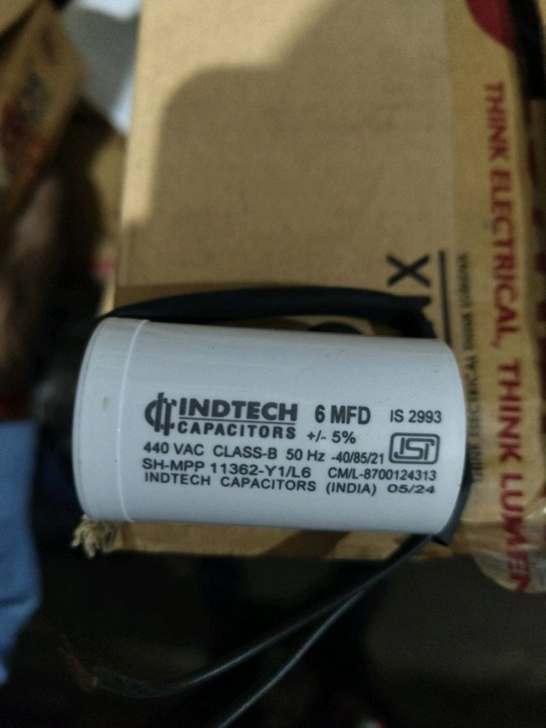 6 Mfd Inditech Capacitor 