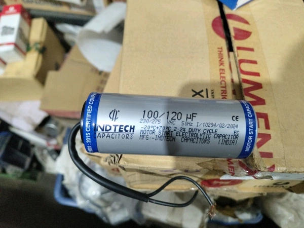 inditech 100/120 Mfd Inditech Capacitor 