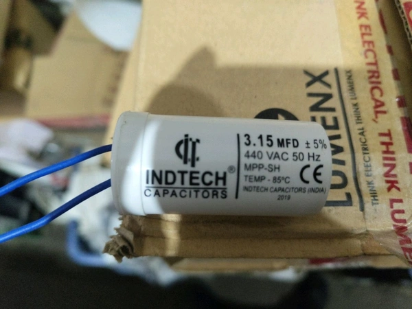inditech 3.15 Mfd Inditech isi Capacitor 