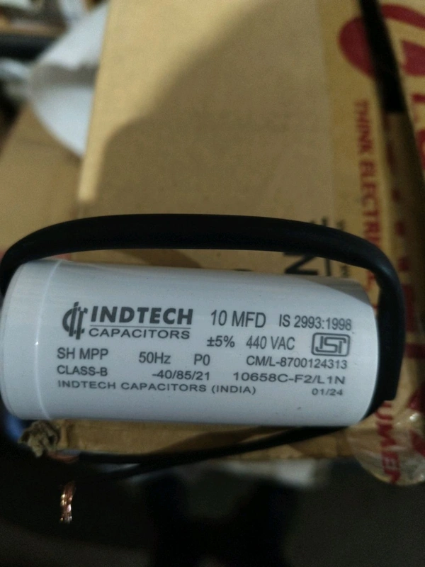 inditech 10 Mfd Inditech Capacitor