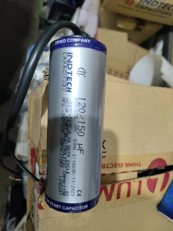 inditech 120/150 Mfd Inditech Capacitor 