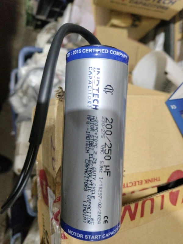 inditech 200/250 Mfd Inditech Capacitor 