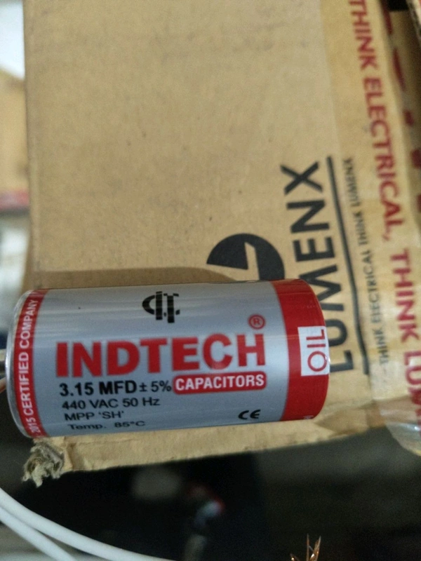 inditech 3.15 Mfd Oil Capacitor Inditech