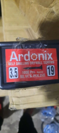 black screw 19mm dry wall screw ardonix
