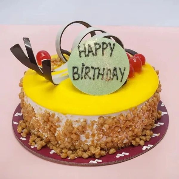 Birthday Butterscotch Cake 500 Gm