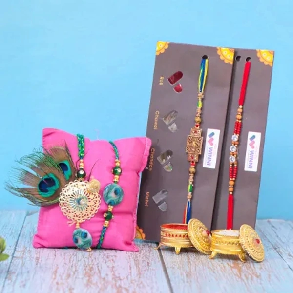 Beautiful Bhai Bhabi Rakhi