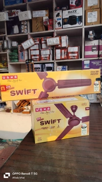 USHA Ceiling Fan ACE EX & Swift 1200mm 3 Blade  - 48", Brown