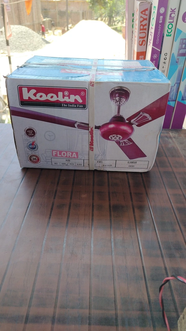 Koolin (Khaitan) Ceiling Fan 1200mm 3 Blade - Brown, 48"