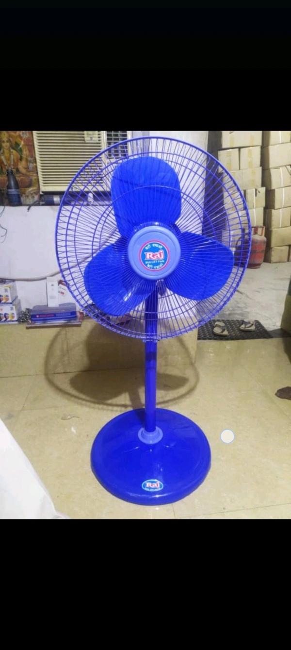 Raj Faratta Stand Fan - Royal Blue