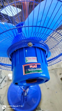 Raj Faratta Stand Fan - Royal Blue